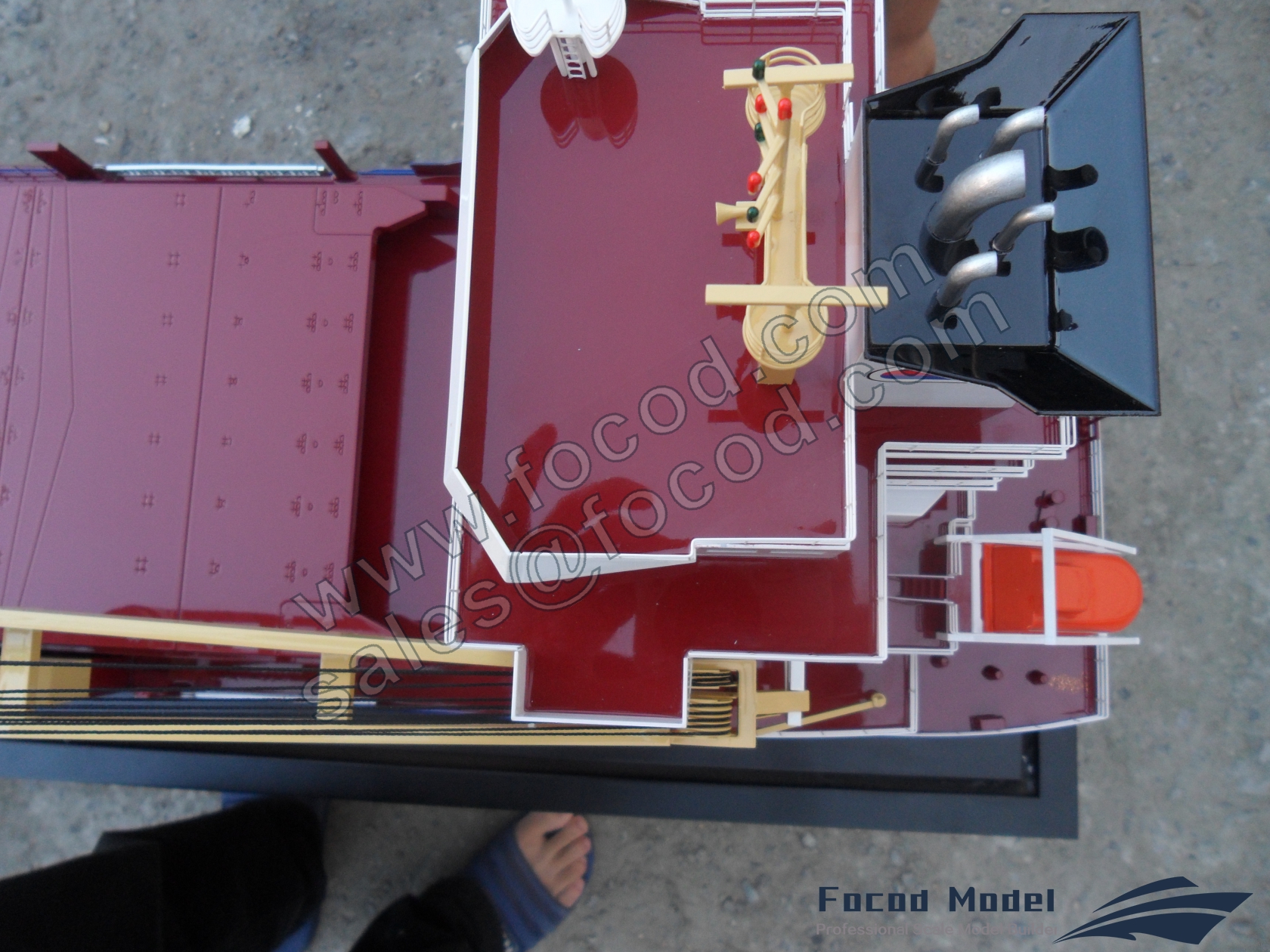 custom made model of 143m General cargo vessel